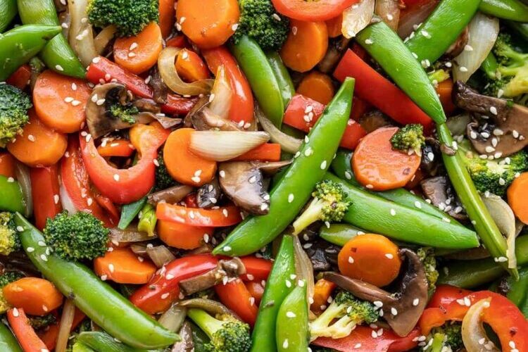 Stir-fry Vegetables- A Colorful Medley